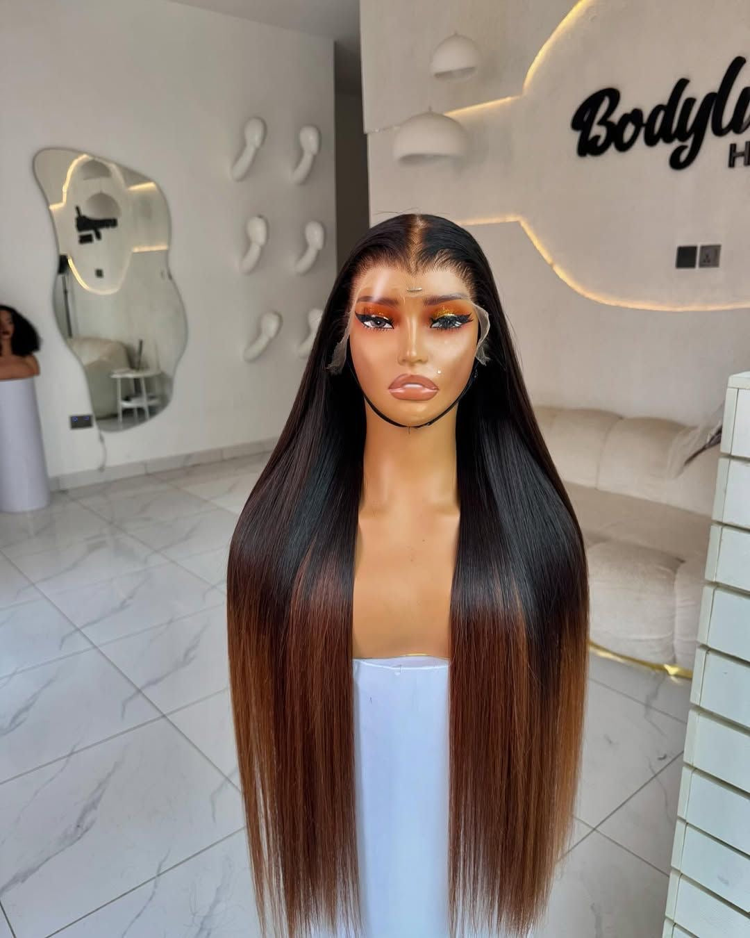 VIETNAM HAIR BOB LISSE AVEC FRANGE SDD BONE STRAIGHT En 100% Cheveux Humains